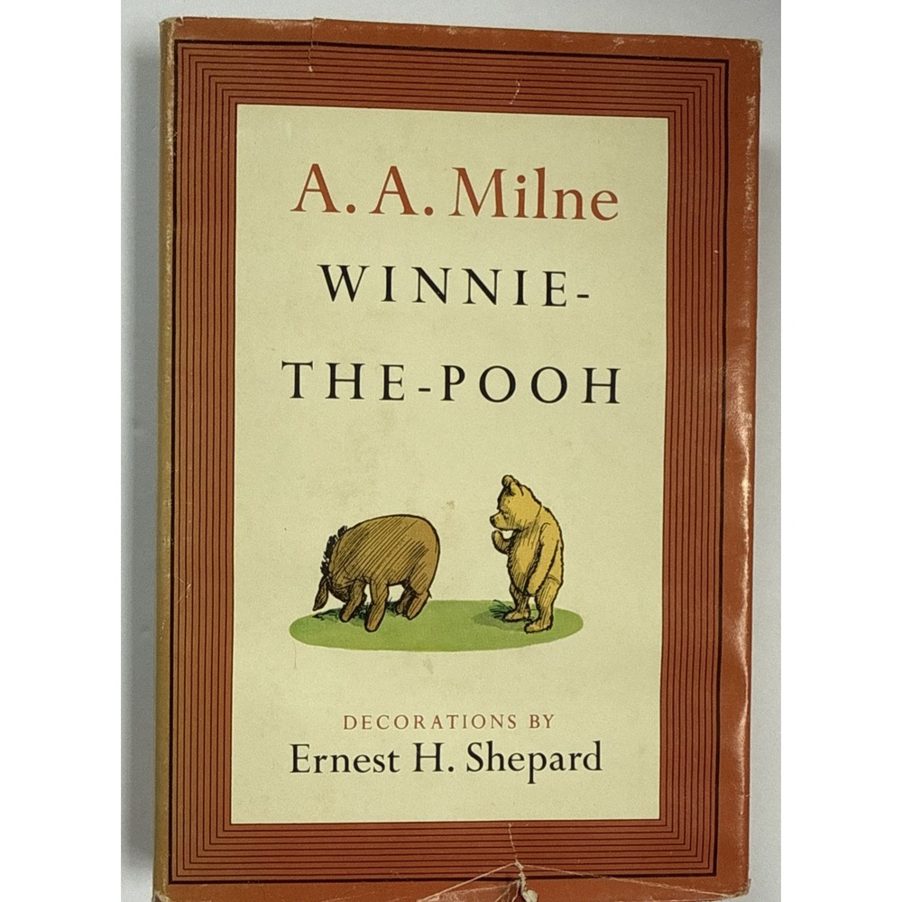 Winnie-the-Pooh A.A. Milne 1961 Hardcover Illustrated E.H. Shepard Dutton Book